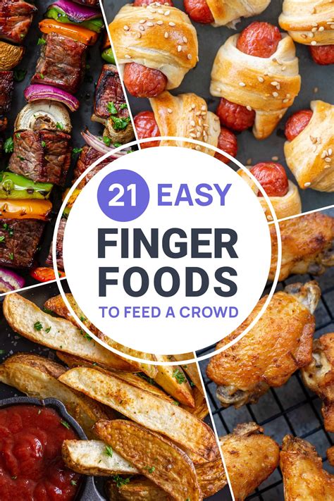 21 Easy Finger Foods to Feed a Crowd - Momsdish