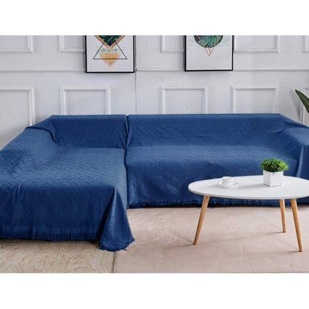 IGUOHAO Sectional Couch Covers Sectional Sofa Cover 2 Pieces L Shaped ...