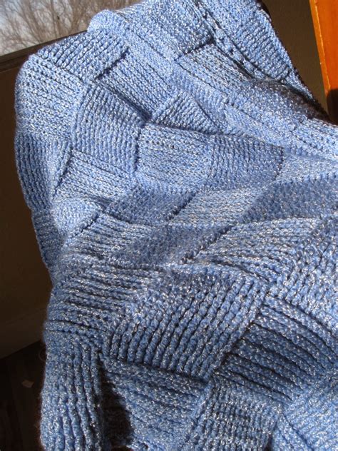 Gladness of Heart: Basket Weave Pattern Crochet Baby Afghan