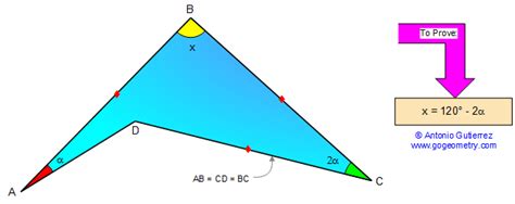 Geometry Problem 42: Angle, Triangle, 30-60, 120 Degrees