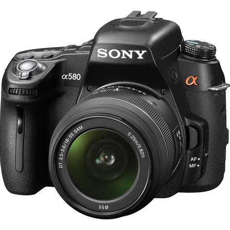 Sony Alpha DSLR-A580 Digital SLR with 18-55mm Lens DSLRA580L B&H