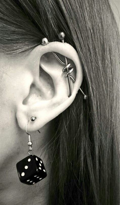 Pin on Industrial Piercings