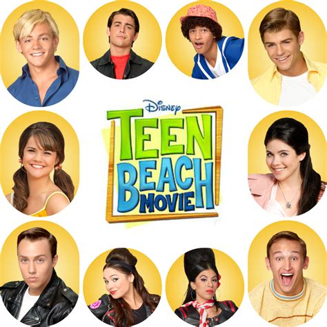 Download Teen Beach Movie Cast Collage | Wallpapers.com