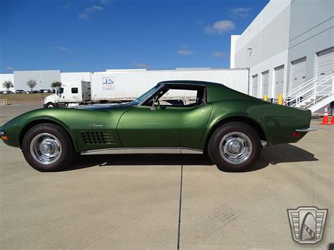 Green 1970 Chevrolet Corvette Lt1 350 Cid 370hp V8 4 Speed Manual ...