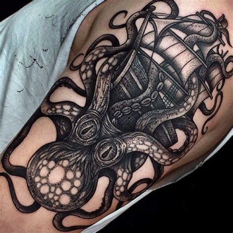 Image result for kraken tattoo traditional | Kraken tattoo, Tattoo ...