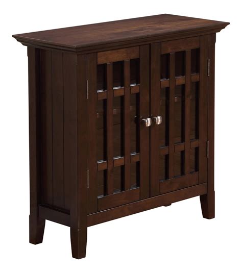 Amazon.com - Simpli Home Bedford Low Storage Media Cabinet and Buffet ...