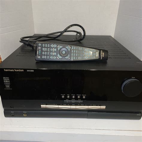 HARMAN KARDON AVR 8000 7.1 FLAGSHIP A/V RECEIVER & REMOTE | eBay