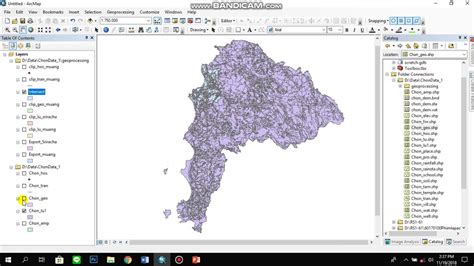 Geoprocessing [ArcMap 10.3.1] - YouTube