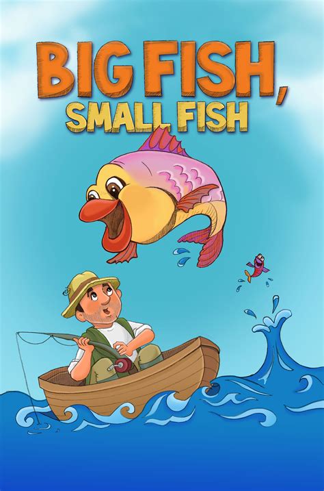 Big Fish, Small Fish | Small stories for kids, Kids story books, Short ...