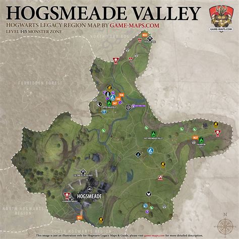 Hogwarts Legacy Map