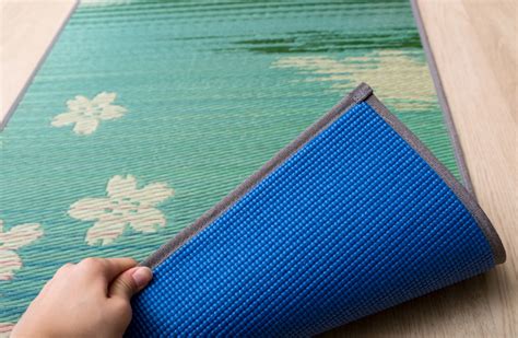 Japanese Natural Tatami Yoga Mat – Sakura-Fuji | Futon Tokyo