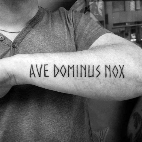 60 Latin Tattoos For Men - Ancient Rome Language Design Ideas