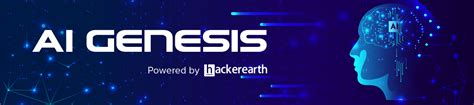 Online Hackathon | HackerEarth developer event | AI Genesis Hackathon