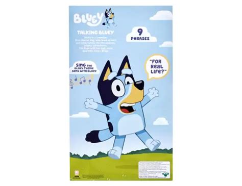 BLUEY TALKING PLUSH NEW Bluey Sound Effects Plush Toy- FREE SHIPPING (AU STOCK) $88.88 - PicClick AU