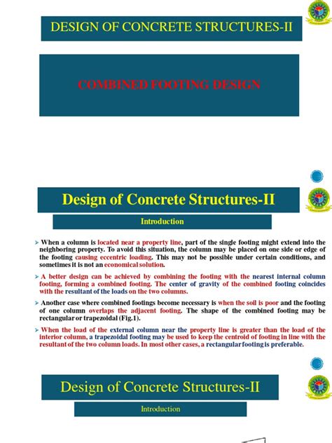 Combined Footing | PDF | Column | Mechanical Engineering