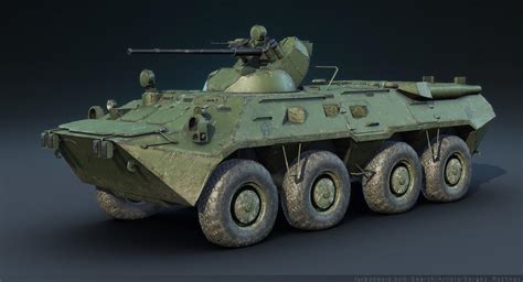 Russian APC BTR-80A by Sergey-Ryzhkov on DeviantArt