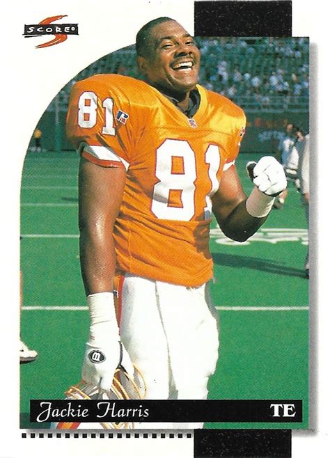 Jackie Harris 1996 Score #183 Tampa Bay Buccaneers Football Card