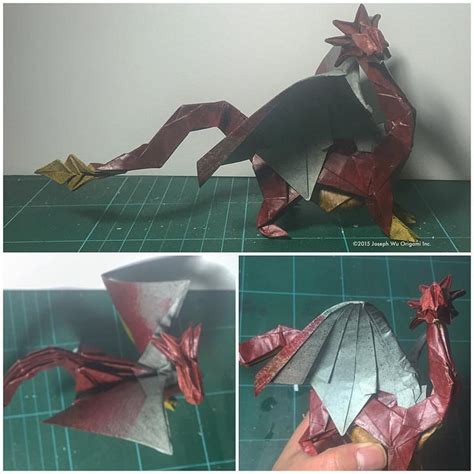 Dragon. Wing test. Need to get the right colour now. by Joseph Wu ...