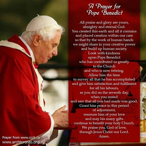 Pope Benedict XVI Quotes. QuotesGram