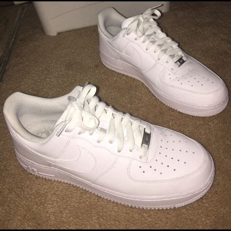 Nike Shoes | All White Air Force Ones | Color: White | Size: 10 | All white nike shoes, White ...