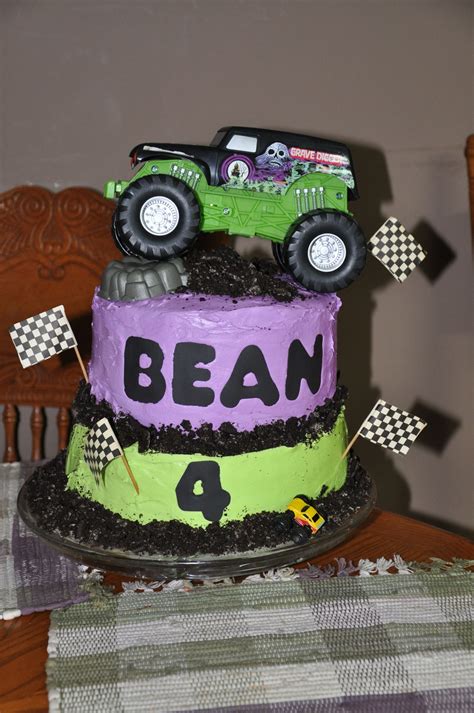 √ Monster Truck Cakes Ideas