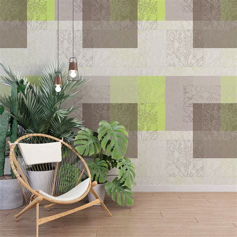 Square Pattern | Abstract Wallpaper Mural | Digital Walls – Digital ...