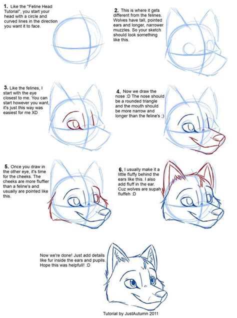 How To Draw A Furry Headshot