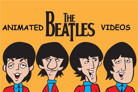 Beatles Animated Music Videos (13 Videos) Beatles Painting, Beatles ...