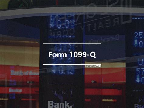 Form 1099-Q is a tax form shipped off individuals who receive ...