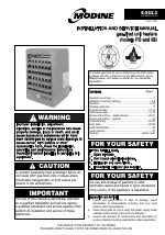 Modine Manufacturing GAS-FIRED HEATERS PD manuals