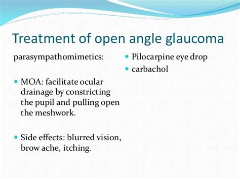 Acute Angle Glaucoma Treatment