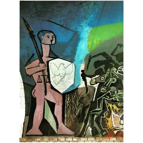 1971 After Pablo Picasso, "War and Peace" Original Period Parisian ...