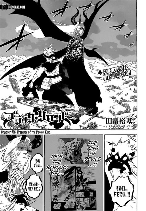 Black Clover manga 318