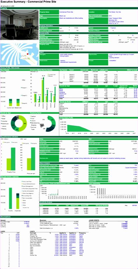 6 Excel Real Estate Templates - Excel Templates