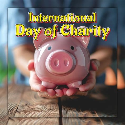 Premium PSD | International day of charity world humanitarian day ...