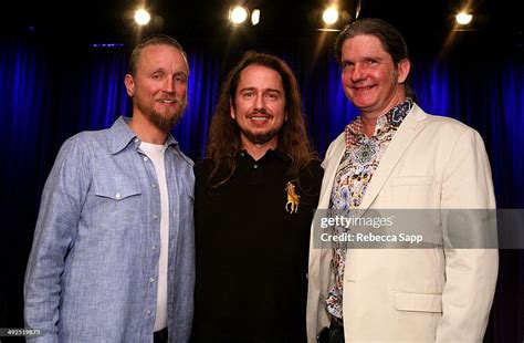 Musicians Alex Orbison, Roy Orbison Jr. and Wesley Orbison attend... News Photo - Getty Images