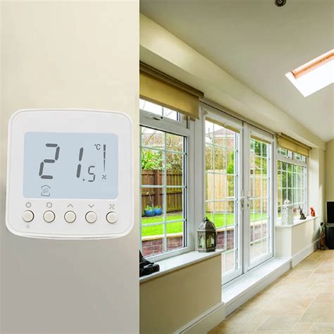 Manual or automatic 3-speed fan control Thermostat Room thermostat for HVAC System