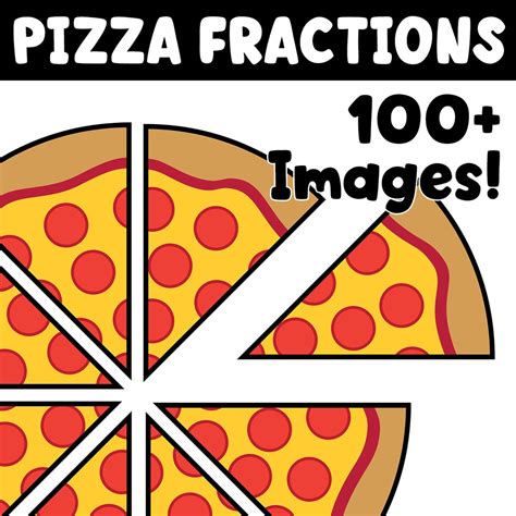 My Math Resources - Pizza Fractions Clip Art