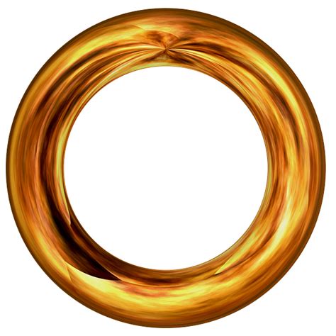 Gold Sonic Ring PNG Images Transparent Free Download