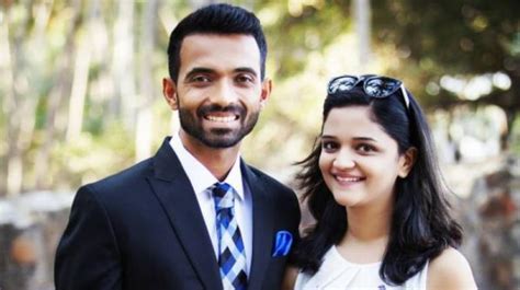 Photo Album: Ajinkya Rahane With His Wife Radhika Dhopavkar