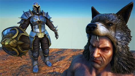 ARK FULL MANTICORE ARMOR + WOLFHAT & MORE HALLOWEEN STUFF (Ark Survival Evolved Fear Evolved ...