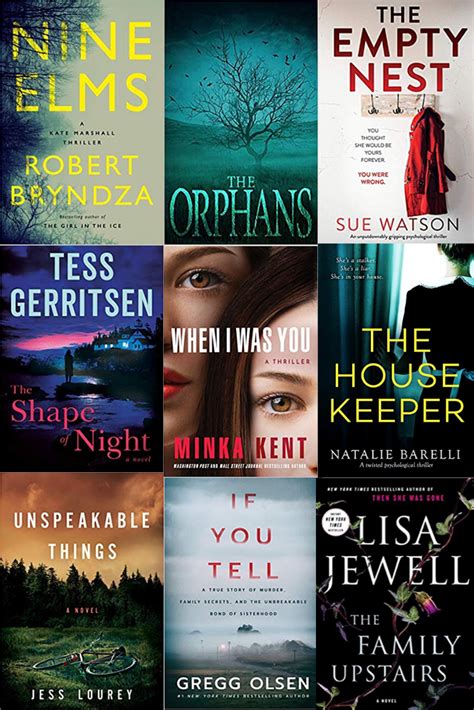 9 New Psychological Thrillers For 2020 | Books to read, Psychological thrillers, Thriller books ...