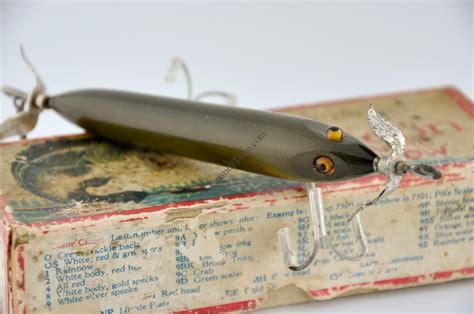 Heddon Torpedo Antique Lure - Fin & Flame