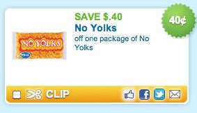 No Yolks: $.40 off Coupon - Becentsable