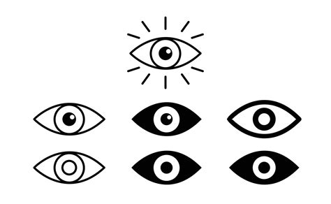 Eye Outline Clip Art