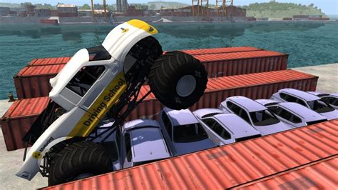 BeamNG.drive - HighDef's Stunt Show Academy - YouTube