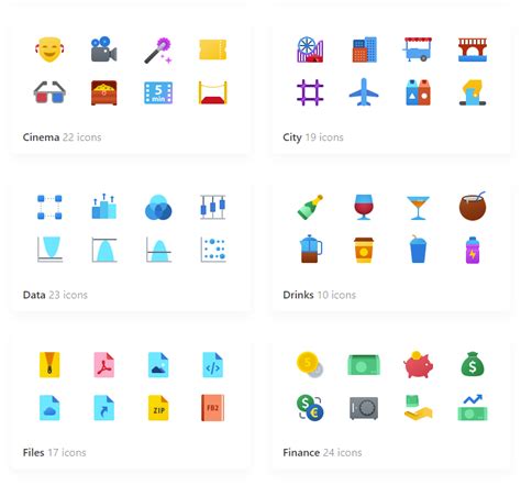 Icons8 Released About 1000 Icons in New Style Inspired by Fluent Design