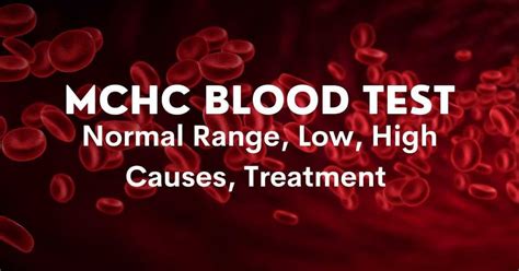 MCH Blood Test: High, Low, Symptoms, Treatments, Complete Details ...