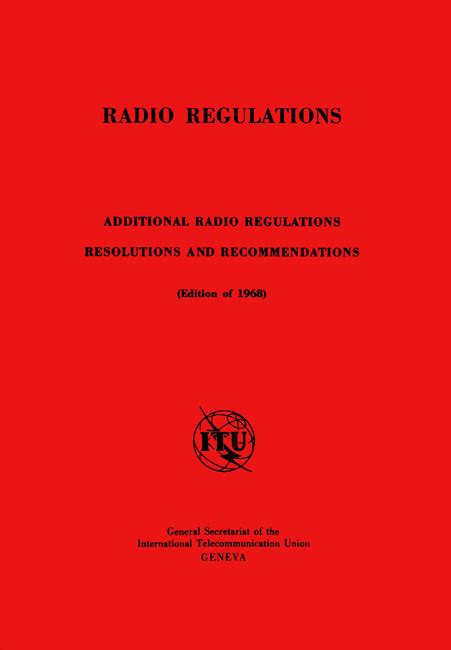 Radio Regulations