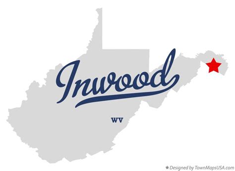 Inwood West Virginia Map - Alvera Marcille